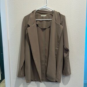 a new day Women's Brown Blazer